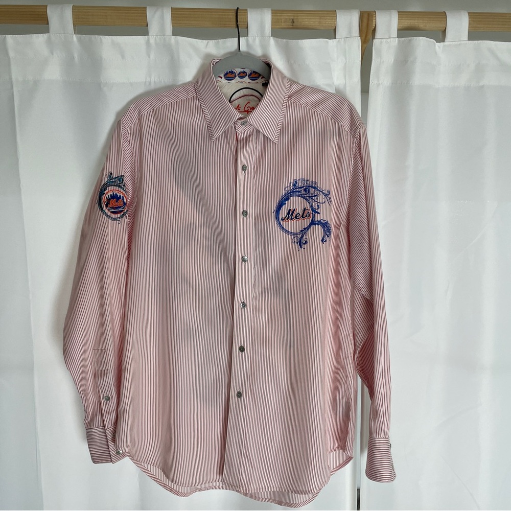 Robert Graham New York Mets Men’s Button Down Shirt preowned size M